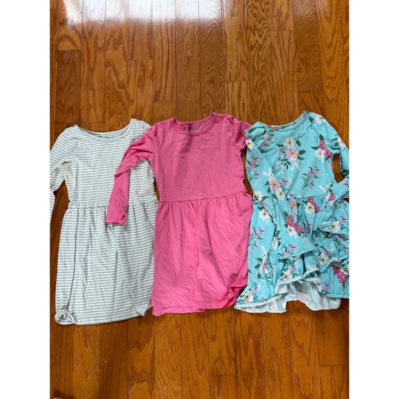 Girls 6/6X Dress Bundle (3 pcs) Carter’s Long Sleeve - Picture 1 of 4